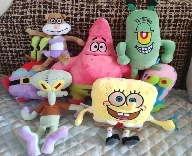 Soft and Squishy: SpongeBob Stuffed Animal Collection – Belong Video